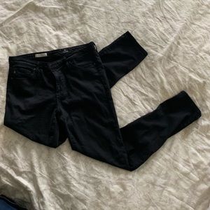 AG black denim pants